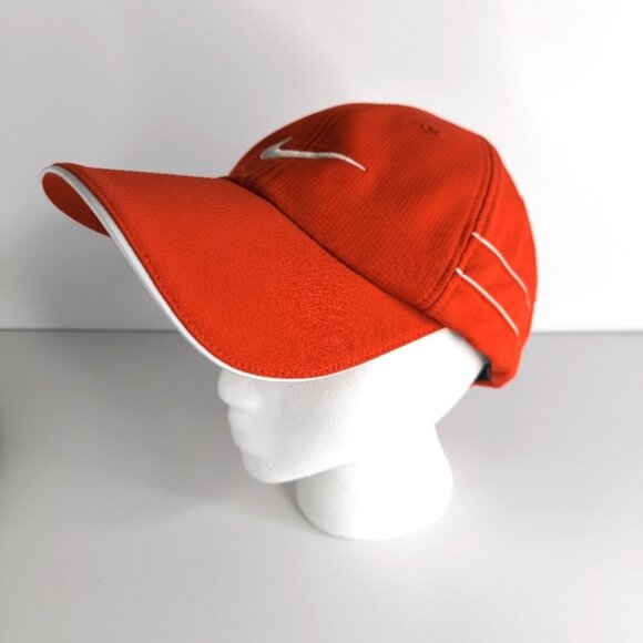 Nike Golf Tour Legacy Tennis Preppy Ferrari Red Strapback Hat Cap - Picture 1 of 7